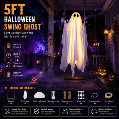 Large Hanging Ghost Swing
